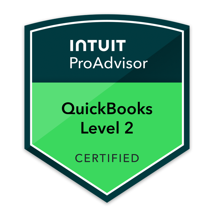Intuit ProAdvisor QuickBooks Level 2 Certified